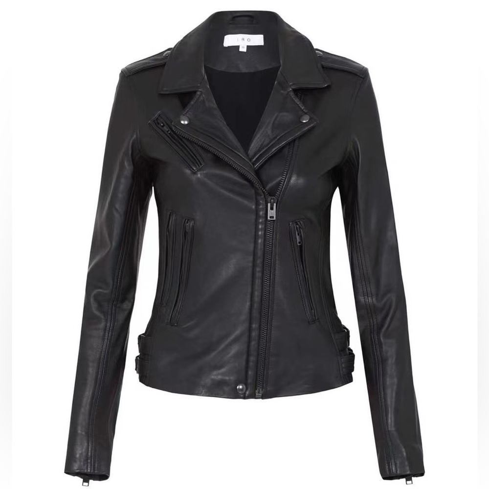 NWT - IRO Han Lambskin Leather Jacket - US S / FR 38